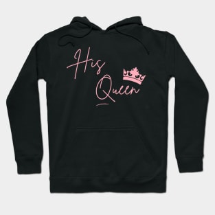 His Queen Pink Crown Hoodie